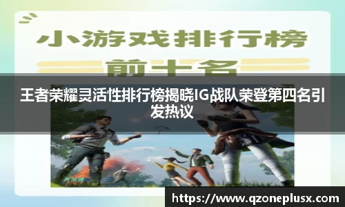 王者荣耀灵活性排行榜揭晓IG战队荣登第四名引发热议